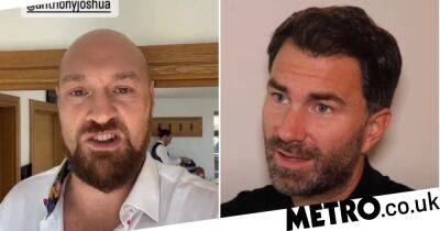 Eddie Hearn responds to being blamed for Tyson Fury vs Anthony Joshua fight collapse