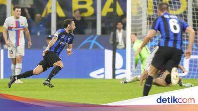 Inter Vs Barcelona: Gol Tunggal Calhanoglu Menangkan Si Ular