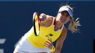 Canada's Bouchard drops 1st round match at Agel Open to Switzerland's Bencic
