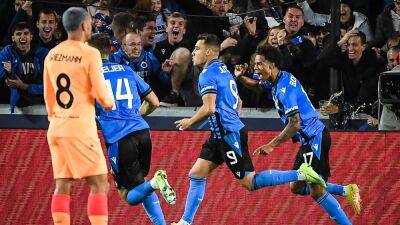 Jan Oblak - Diego Simeone - Champions League round-up: History-making Club Brugge stun Atletico Madrid, Porto down Bayer Leverkusen - eurosport.com - Belgium - Portugal - Madrid -  Man