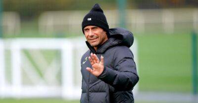 Antonio Conte urges Tottenham to shake off derby loss at Eintracht Frankfurt