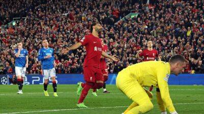 Allan Macgregor - Alfredo Morelos - Jurgen Klopp - Diogo Jota - Darwin Núñez - Luis Díaz - Liverpool v Rangers player ratings: Salah 7, Nunez 6; McGregor 7, Morelos 3 - thenationalnews.com - Colombia