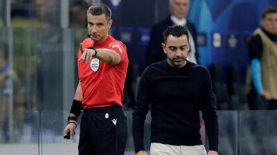 Xavi slams handball ‘injustice’ in Barcelona defeat at Inter, urges referees to give post-match explanations