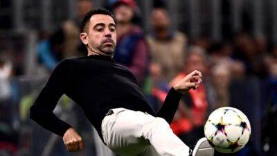 Bayern Munich - Xavi Hernandez - Simone Inzaghi - Denzel Dumfries - Inter Milan - Barcelona Coach Xavi Outraged At Refereeing "Injustice" In Inter Milan Defeat - sports.ndtv.com