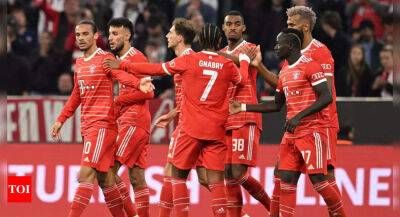 Leroy Sane double keeps five-star Bayern Munich perfect, Marseille topple Sporting