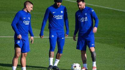 Messi trains with PSG for Champions League amid Barca speculation - in pictures