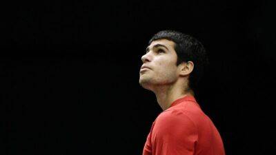 David Goffin - Carlos Alcaraz - Alcaraz confidence dented by defeat in first match as number one - channelnewsasia.com -  Astana