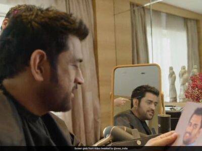 MS Dhoni Brings Back Old Hairstyle In Ad Campaign To Help India Win 2022 T20 World Cup. Watch - sports.ndtv.com - Australia - India