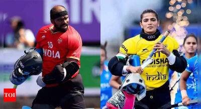 India's Sreejesh, Savita voted FIH Men's and Women's Goalkeepers of the Year - timesofindia.indiatimes.com - Belgium - Netherlands - Ireland - India - Birmingham