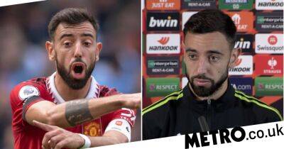 Bruno Fernandes responds to claims he berated Manchester United team-mates and rejects Arsenal comparison