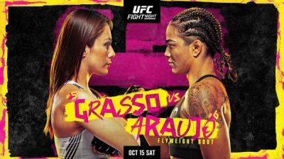 What is the UK Start Time of UFC Fight Night Grasso vs Araujo?