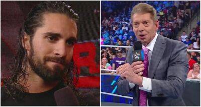 Vince Macmahon - Seth Rollins - WWE: Seth Rollins' emotional reaction to Vince McMahon's retirement detailed - givemesport.com