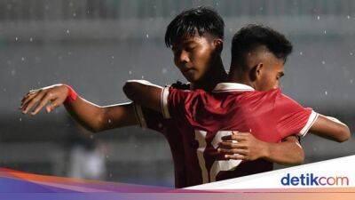 Sengit! Timnas Indonesia U-17 Vs UEA Imbang 2-2 di Babak Pertama