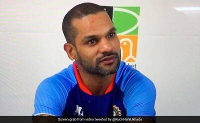 Shikhar Dhawan Explains How South Africa ODI Series Will Help T20 World Cup Stand-By Players