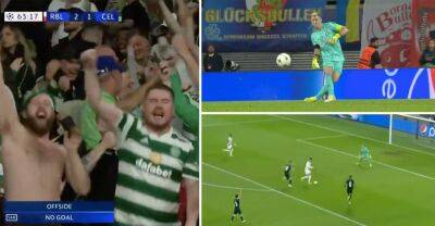 Champions League: Joe Hart's terrible mistake for Celtic vs RB Leipzig