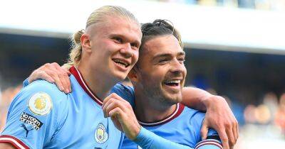 Jack Grealish shares on-pitch running joke he has with Man City teammate Erling Haaland