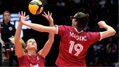 Canada swept by Turkish women at volleyball worlds for 1st loss in 5 matches - cbc.ca - Germany - Canada - Turkey - Poland - Thailand - county Canadian - Dominican Republic