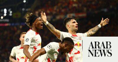 Leipzig beats Celtic 3-1 for 1st win in Champions League