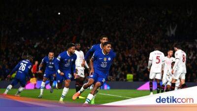 Thiago Silva - Wesley Fofana - Chelsea Vs AC Milan: The Blues Unggul di Babak I - sport.detik.com