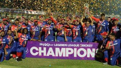 Legends League Cricket: India Capitals Champions After Ross Taylor, Mitchell Johnson Fireworks