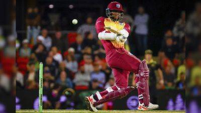 Cameron Green - Mitchell Starc - Aaron Finch - Adam Gilchrist - Matthew Wade - Kyle Mayers - Watch: Kyle Mayers Launches Mammoth 105-Metre Six During 1st T20I Between Australia And West Indies - sports.ndtv.com - Australia