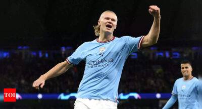 Champions League: Erling Haaland at the double as Manchester City thrash Copenhagen