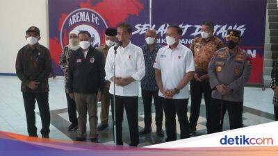 Tragedi Kanjuruhan: Jokowi Minta Audit Total Seluruh Stadion RI - sport.detik.com - Indonesia
