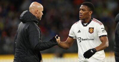 Erik ten Hag outlines plan to integrate Anthony Martial into Manchester United team after injuries