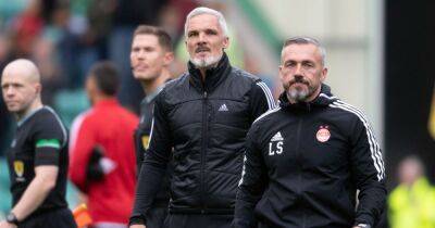 Ryan Porteous - Jim Goodwin - Easter Road - Liam Scales - Jim Goodwin hit with EIGHT GAME SFA ban as Aberdeen boss punished for Ryan Porteous 'cheat' comments - dailyrecord.co.uk - Scotland