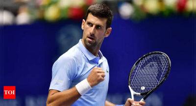 Djokovic marches on with crushing win over van de Zandschulp in Astana
