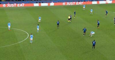What Man City star Erling Haaland did seconds before scoring against Copenhagen
