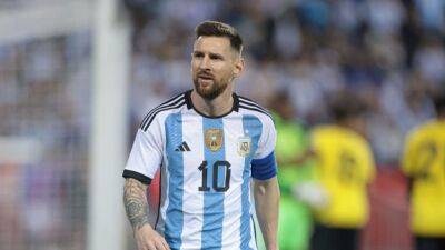 Soccer-Messi is counting the days until the World Cup
