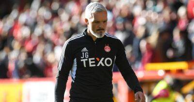 Ryan Porteous - Jim Goodwin - Robbie Neilson - Easter Road - Liam Scales - Dave Cormack - Jim Goodwin bumper SFA ban double standard claim as unpunished Robbie Neilson 'cheat' rant flagged for Aberdeen appeal - dailyrecord.co.uk - Scotland - county Lewis