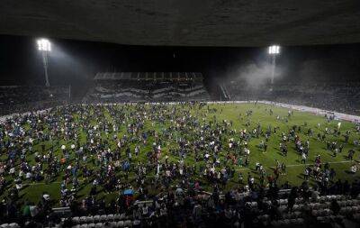One dead in unrest at Argentina soccer match: official