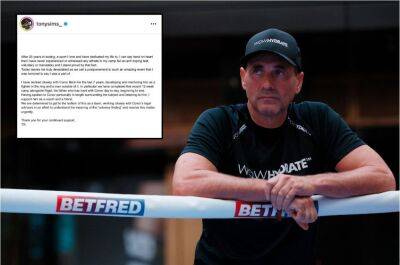 Kalle Sauerland - Conor Benn - Chris Eubank-Junior - Ricky Hatton - Conor Benn's trainer Tony Sims breaks his silence after his fight with Chris Eubank Jr is called off - givemesport.com - Britain