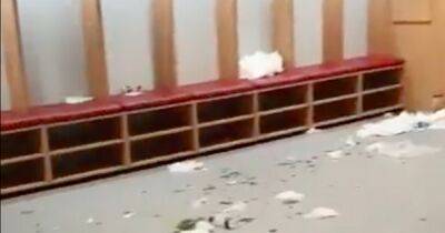 Fiorentina slammed for leaving Hearts dressing room mess after Europa Conference League win