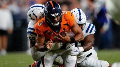 Russell Wilson - Nathaniel Hackett - Broncos' Russell Wilson says he 'let the team down' in OT loss - espn.com -  Indianapolis