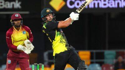 Australia Big Hitter Tim David's 'Straight As An Arrow' Six vs West Indies. Watch