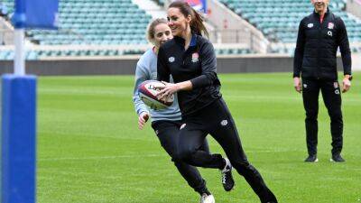 prince Harry - queen Elizabeth Ii II (Ii) - Eden Park - Princess Kate reveals early start to cheer on England's rugby team in Women's World Cup - thenationalnews.com - Britain - Ireland - New Zealand - Fiji - county Park