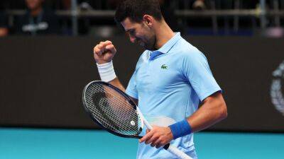 Novak Djokovic sees off Karen Khachanov for another straight-sets victory at 2022 Astana Open