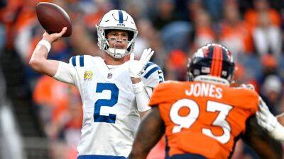 Denver Broncos - Matt Ryan - Jonathan Taylor - Colts outlast Broncos in overtime in touchdown-less Thursday night struggle - espn.com - county Wilson -  Indianapolis - county Russell
