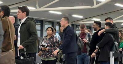 Ange Postecoglou - Callum Macgregor - Callum McGregor in knee brace as Celtic skipper pictured boarding flight to see specialist - dailyrecord.co.uk - Germany