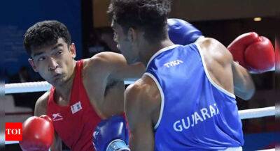Shiva Thapa - Boxing at National Games: Simranjit Kaur Baath, Shiva Thapa, Saweety Boora win easy to advance to next round - timesofindia.indiatimes.com -  Tokyo - Kazakhstan