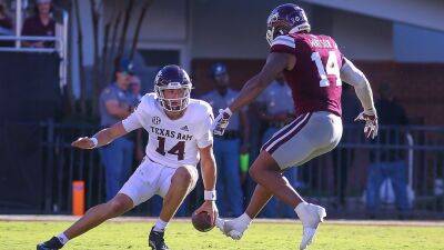 Texas A&M quarterback Max Johnson has broken bone in throwing hand: report - foxnews.com - state Texas - county King - state Mississippi - state Alabama