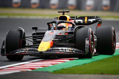 Japanese GP: Max Verstappen goes fastest in FP3
