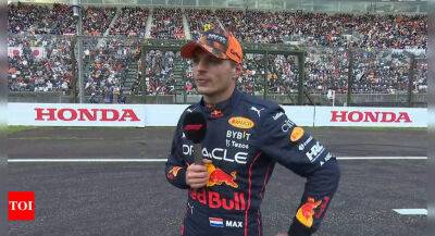 Max Verstappen on pole for Japanese Grand Prix