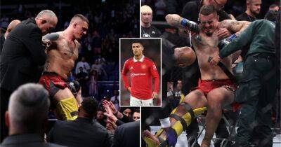 Cristiano Ronaldo - Leon Edwards - Michael Bisping - Tom Aspinall - Conor Macgregor - Curtis Blaydes - Cristiano Ronaldo: UFC fighter used Man Utd star's rehab guy to recover from knee surgery - givemesport.com - Britain - Manchester