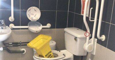 'Three lads' wreck disabled Manchester Piccadilly toilet - manchestereveningnews.co.uk - Britain - Manchester
