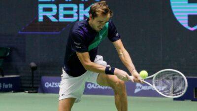 Daniil Medvedev makes shocking mid-match retirement to give Novak Djokovic victory in thriller at Astana Open