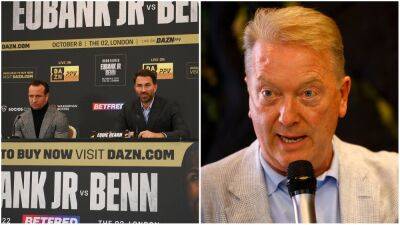 Chris Eubank Jr vs Conor Benn fight OFF: Frank Warren dubs it "one of boxing's darkest weeks"